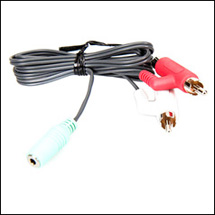 AX180 - RCA to 3.5mm Cable